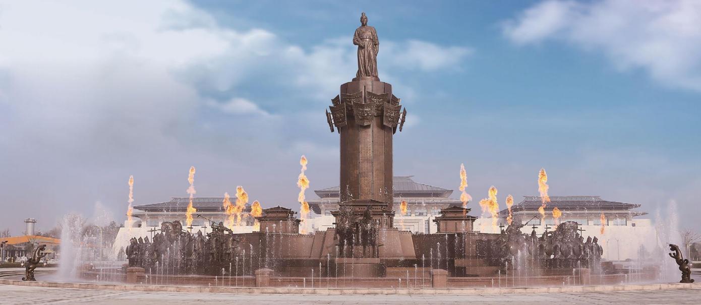 《孫武頌》動(dòng)感雕塑